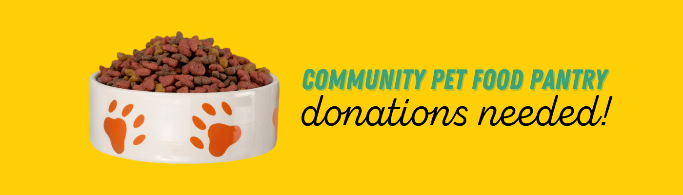 Donations Needed for Our Community Pet Pantry
